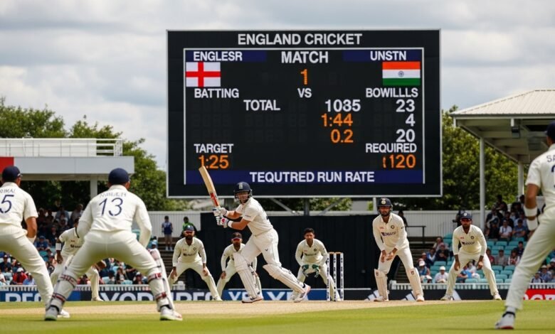 england cricket team vs india national cricket team match scorecard