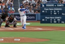 dodgers vs san francisco giants match player stats