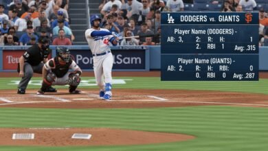 dodgers vs san francisco giants match player stats