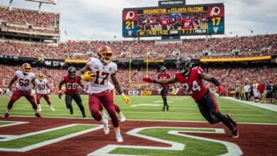 washington commanders vs atlanta falcons match player stats