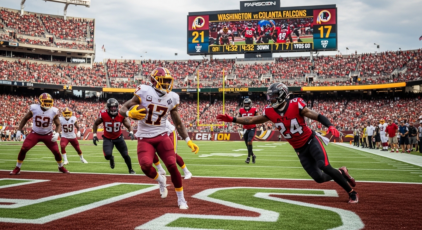 washington commanders vs atlanta falcons match player stats