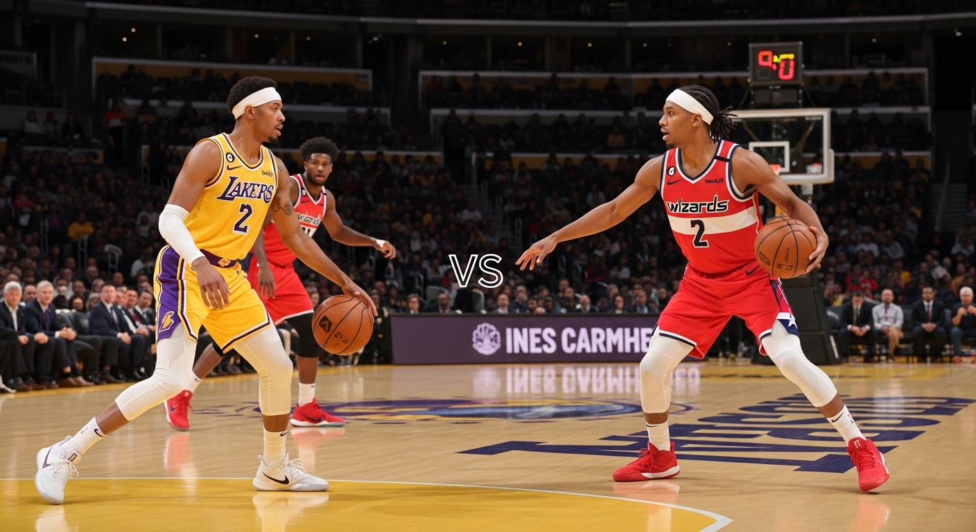 lakers vs washington wizards match player stats