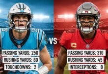carolina panthers vs tampa bay buccaneers match player stats