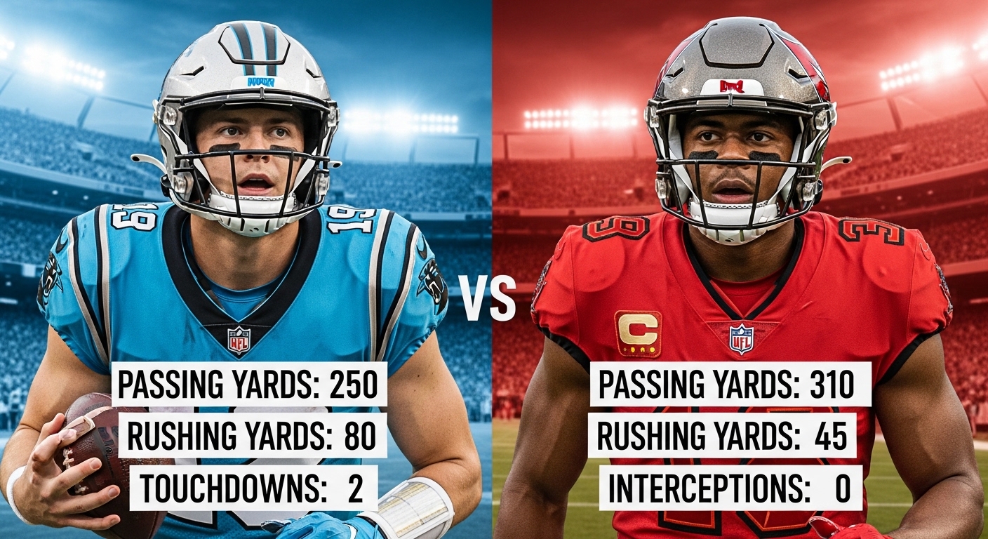 carolina panthers vs tampa bay buccaneers match player stats