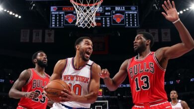 knicks vs chicago bulls match player stats
