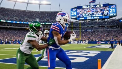 new york jets vs buffalo bills match player stats