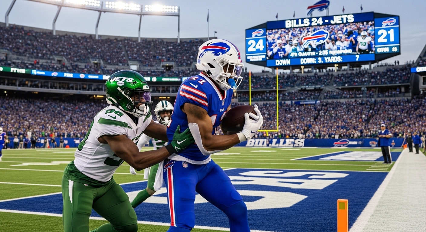 new york jets vs buffalo bills match player stats