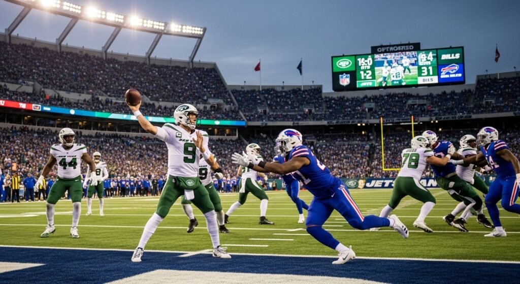 new york jets vs buffalo bills match player stats