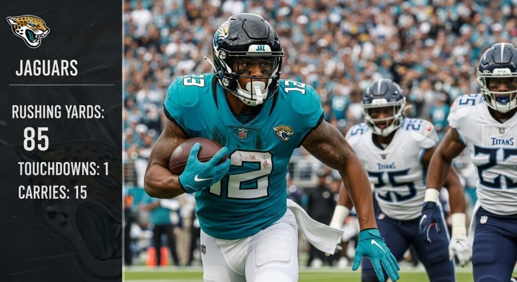 jacksonville jaguars vs tennessee titans match player stats