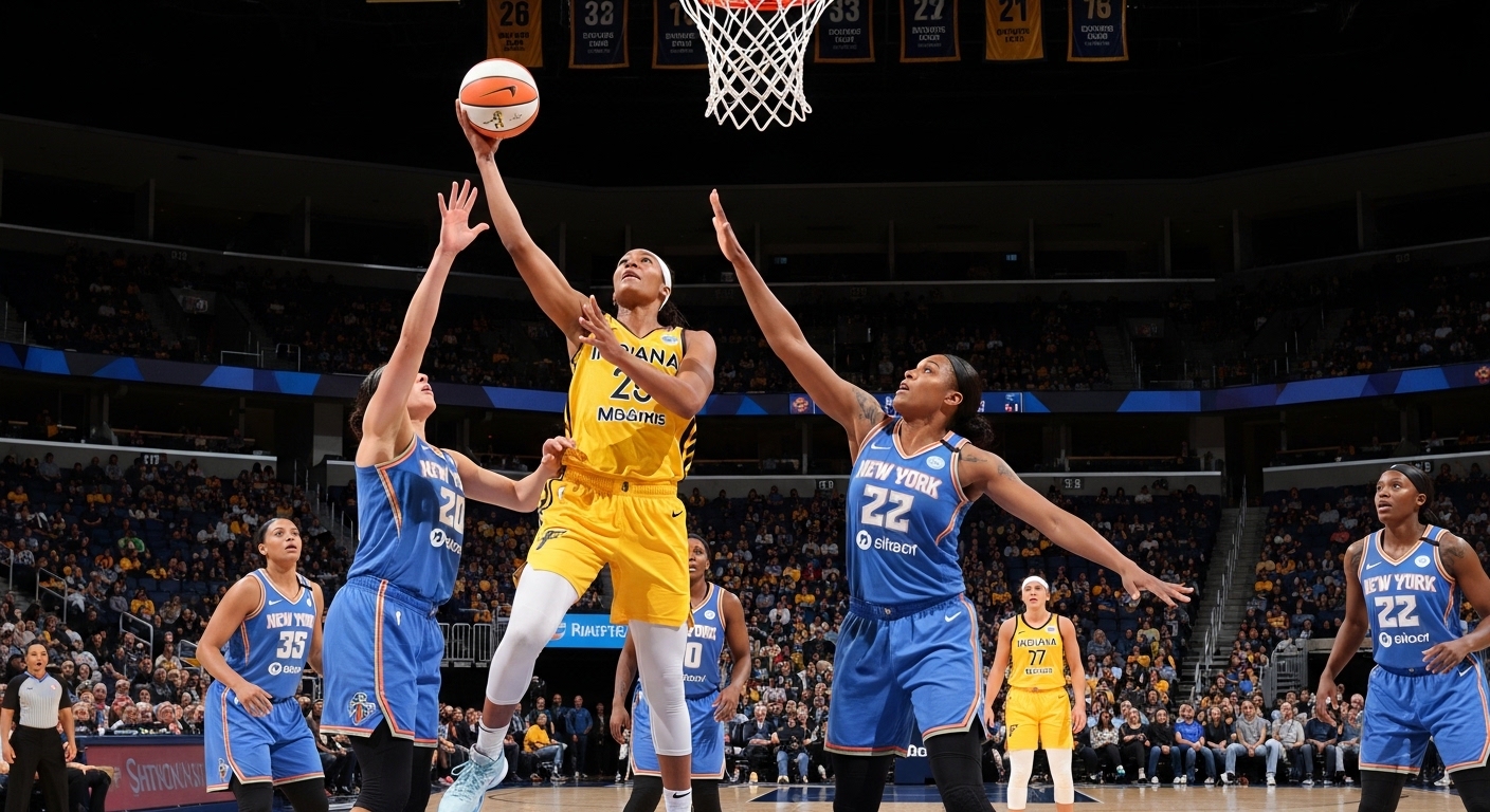 indiana fever vs new york liberty match player stats