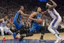 orlando magic vs 76ers match player stats