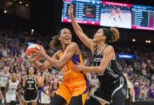 phoenix mercury vs las vegas aces match player stats