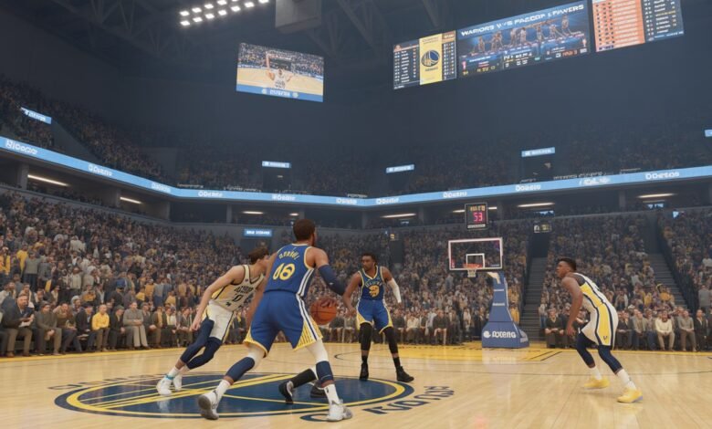 golden state warriors vs pacers match player stats