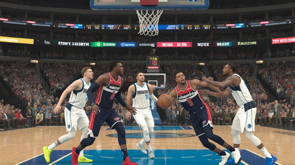 washington wizards vs dallas mavericks match player stats