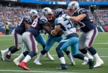 new england patriots vs tennessee titans match player stats