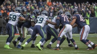 seahawks vs chicago bears match player stats