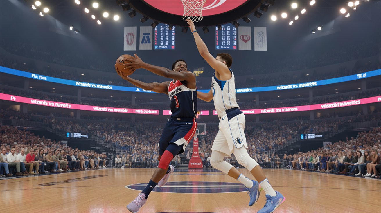 washington wizards vs dallas mavericks match player stats