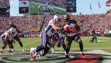 new england patriots vs tampa bay buccaneers match player stats