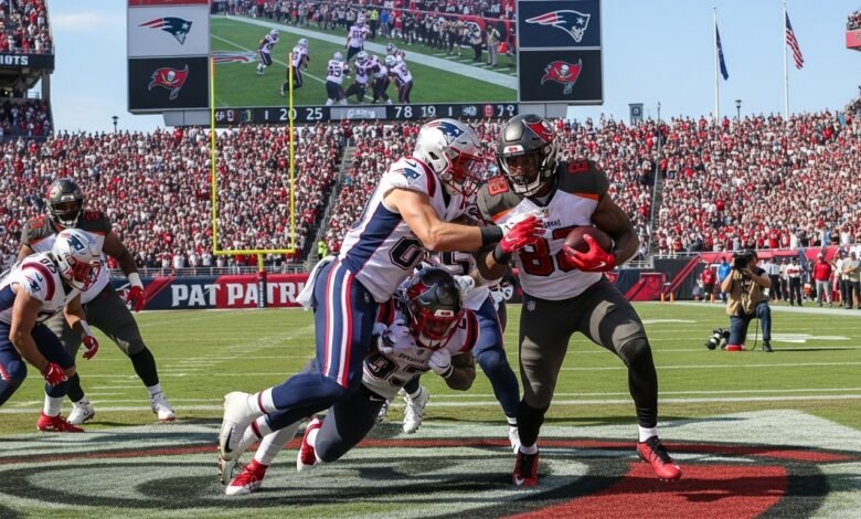 new england patriots vs tampa bay buccaneers match player stats