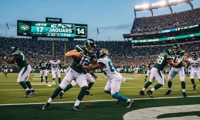 new york jets vs jacksonville jaguars match player stats