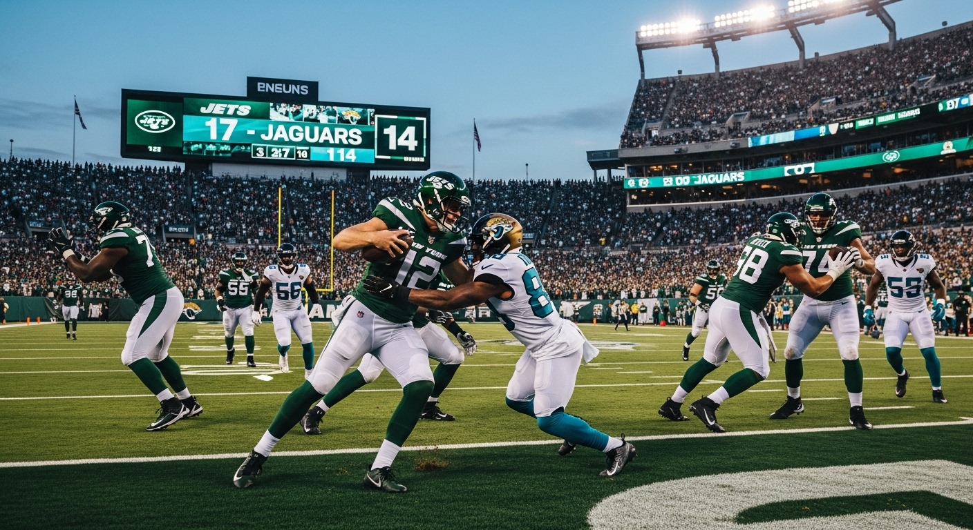 new york jets vs jacksonville jaguars match player stats