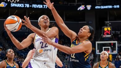 los angeles sparks vs indiana fever match player stats