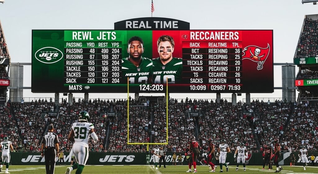 new york jets vs tampa bay buccaneers match player stats