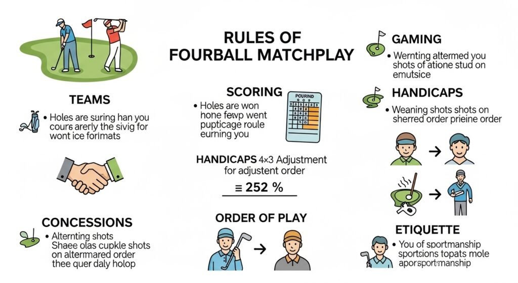 rules of fourball matchplay