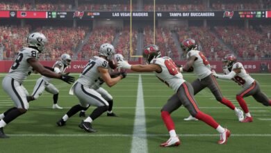 Las Vegas Raiders vs Tampa Bay Buccaneers Match Player Stats