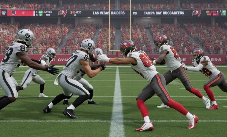 Las Vegas Raiders vs Tampa Bay Buccaneers Match Player Stats
