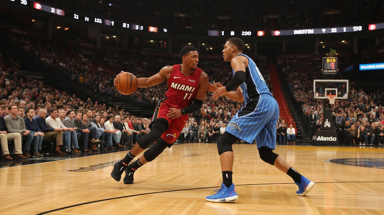 miami heat vs orlando magic match player stats