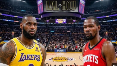 Rockets vs Lakers match stats