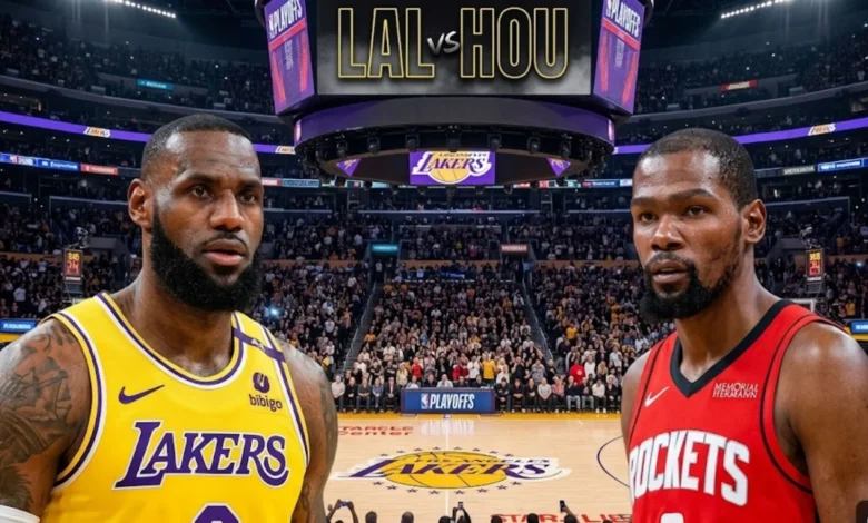 Rockets vs Lakers match stats