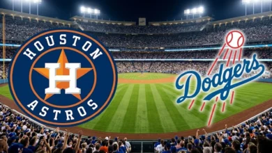Dodgers vs Astros match stats