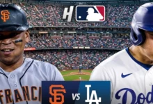 Giants vs Dodgers match stats