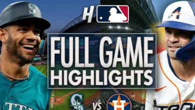Mariners vs Astros Match Stats