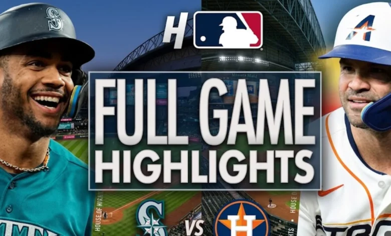 Mariners vs Astros Match Stats