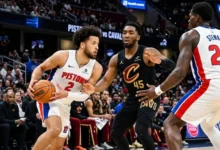 Pistons vs Cavaliers match stats