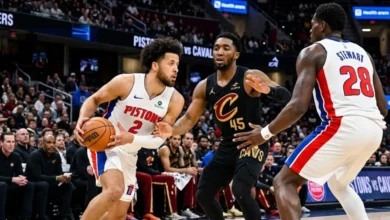Pistons vs Cavaliers match stats