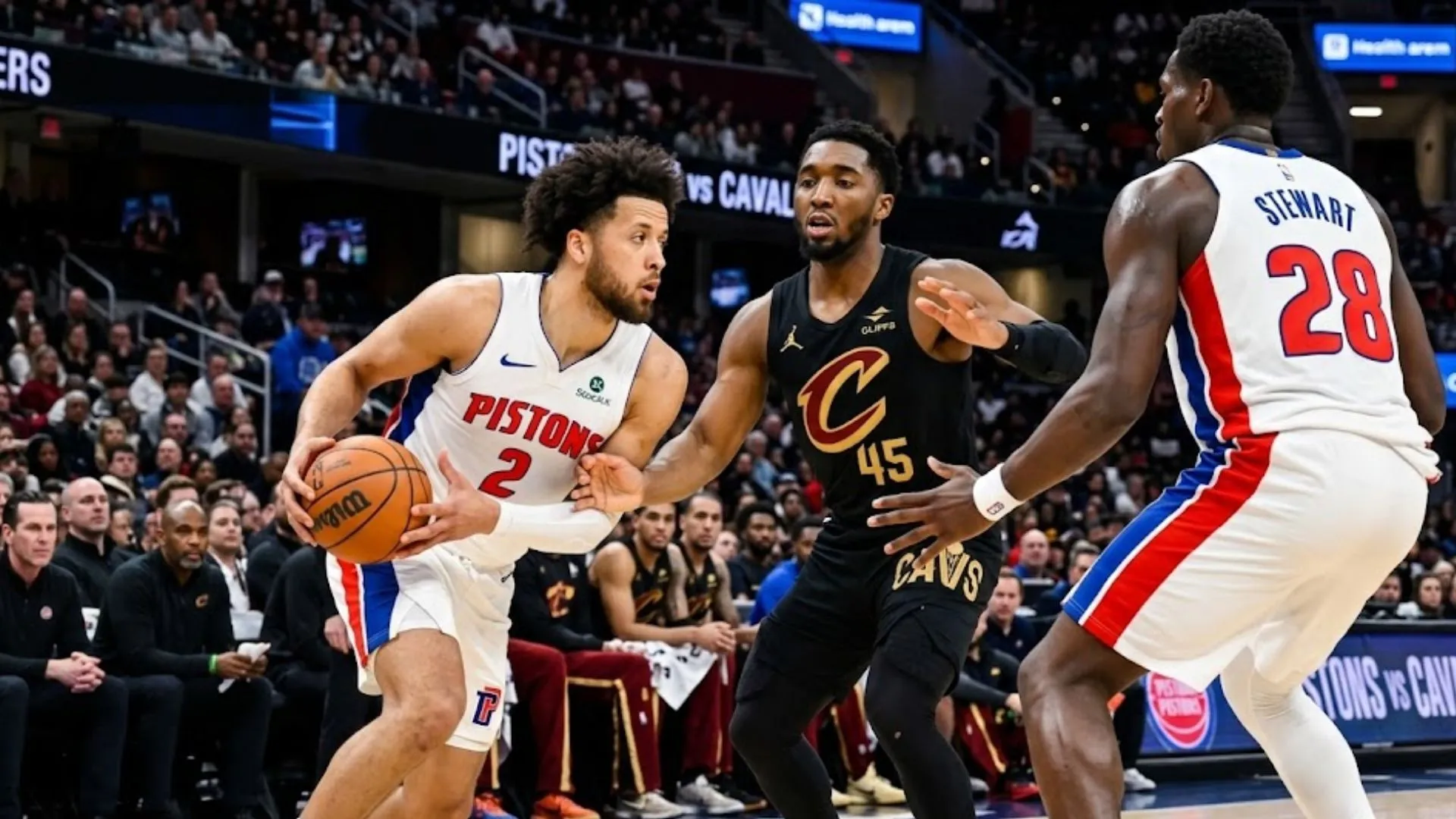 Pistons vs Cavaliers match stats