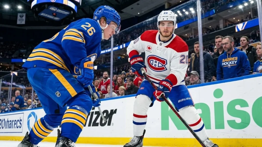 Sabres vs Canadiens Match stats