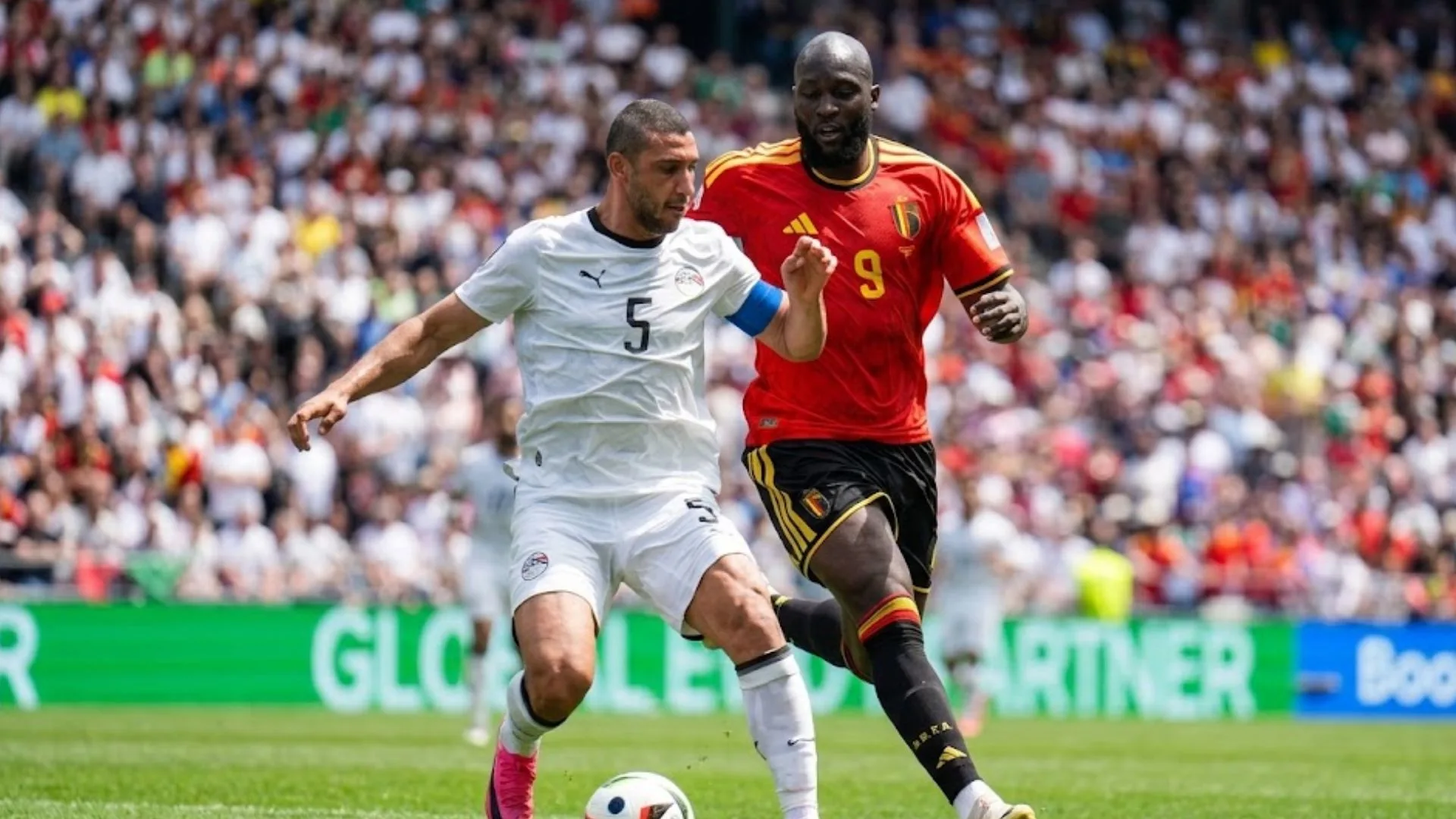 Belgium vs Egypt match score and stats