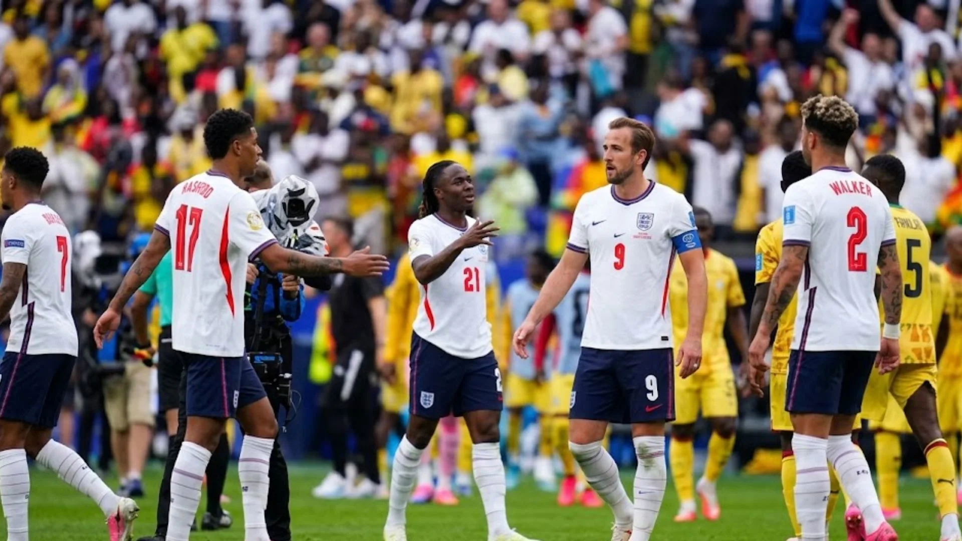 England vs Ghana Match stats