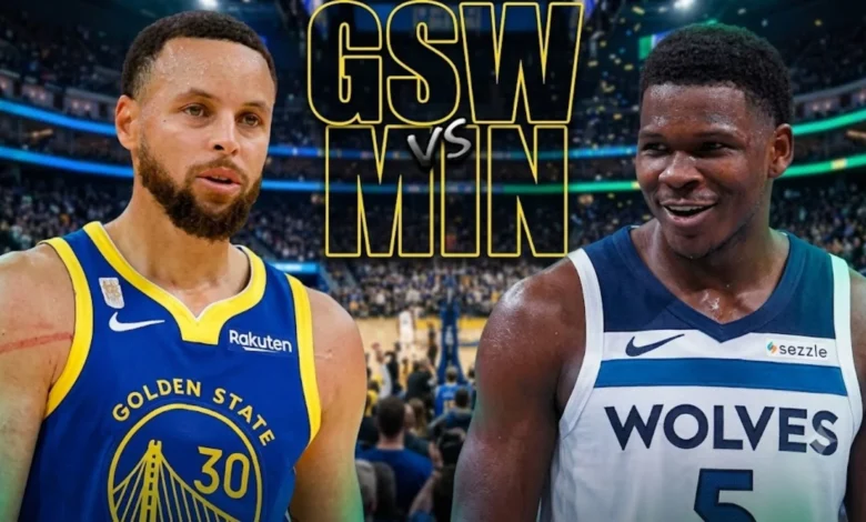 Timberwolves vs Warriors match score and stats