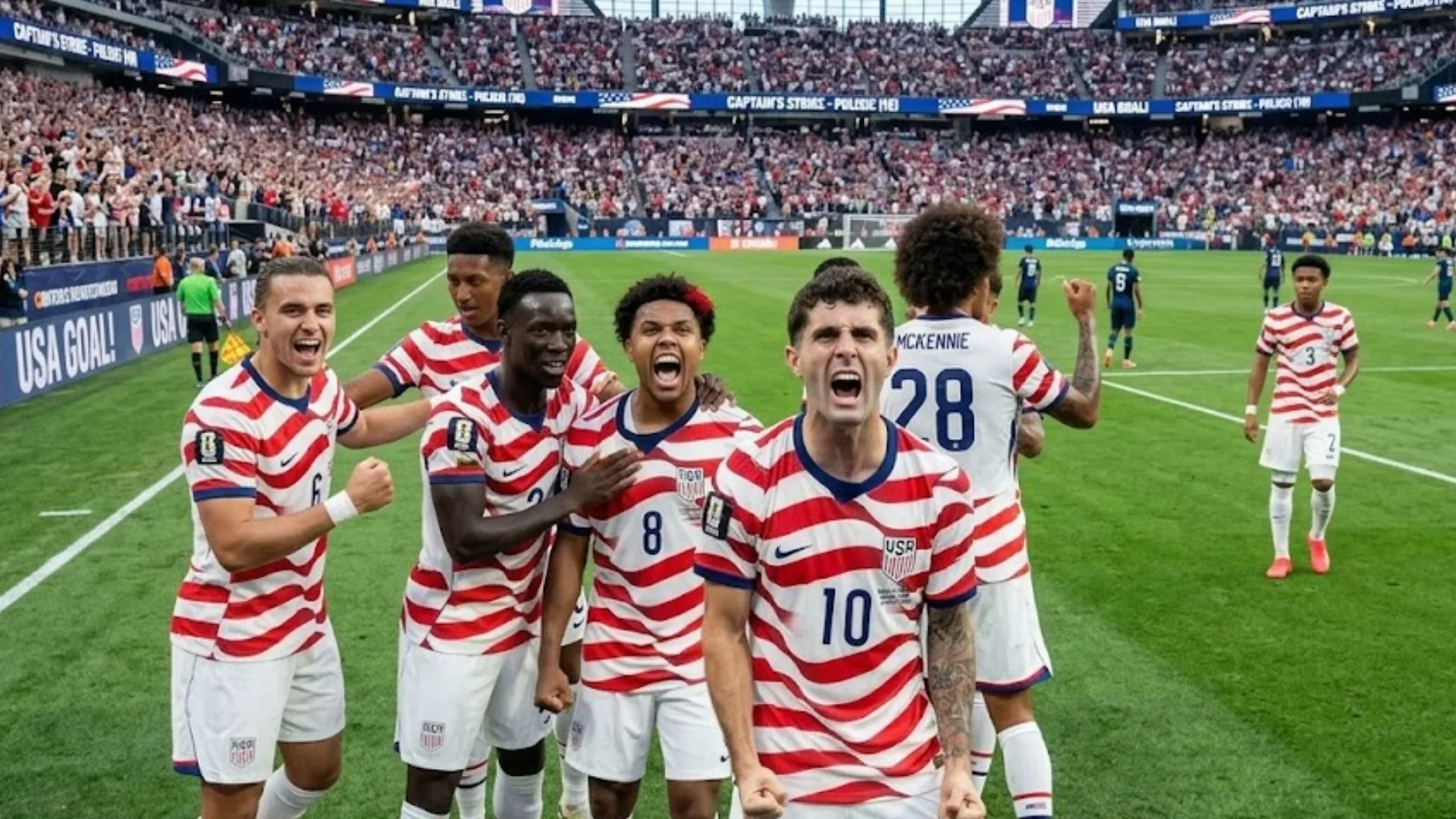 USA vs Paraguay match score and stats