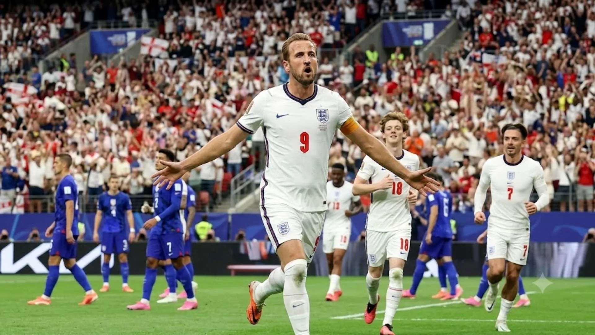 England vs Croatia match stats