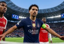 PSG vs Arsenal match stats and score
